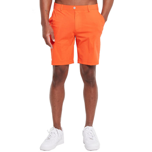 Redvanly Hanover 9 Inch Mens Pull-On Golf Shorts - Grenadine/XXL