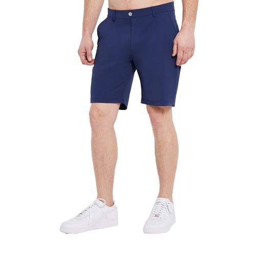 Redvanly Hanover 9 Inch Mens Pull-On Golf Shorts - Navy/XXL