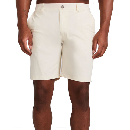 Redvanly Hanover 9 Inch Mens Pull-On Golf Shorts - Oat/XXL