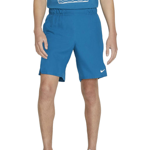 NikeCourt Dri-Fit Victory 9in Mens Tennis Shorts - GRN ABYS/WT 301/XL