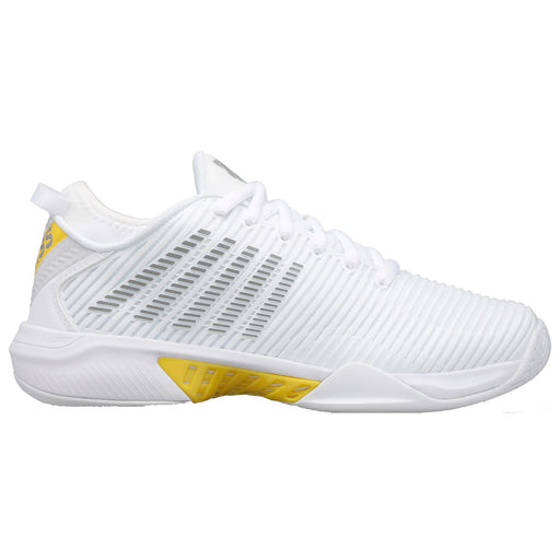 K-Swiss Hypercourt Supreme Womens Tennis Shoes 1 - 11.0/WHITE/BC/LR 123/B Medium