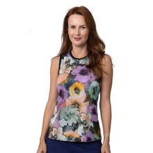 Load image into Gallery viewer, Sofibella Airflow Sleeveless Womens Tennis Shirt - Rosetta/2X
 - 11