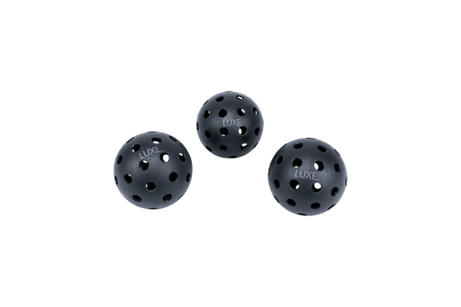 Black Pickleballs - Pack of 3