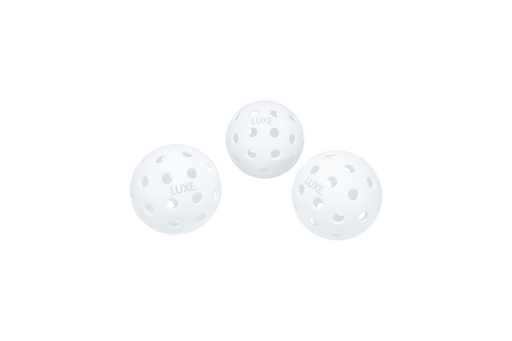 White Pickleballs - Pack of 3