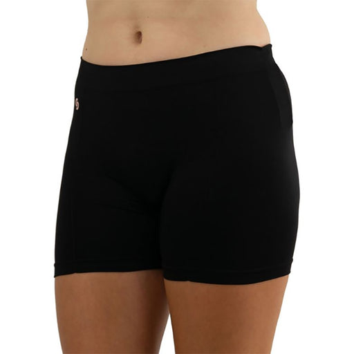 Cross Court Essentials Seamless Wmns Tennis Short - BLACK 1000/XL