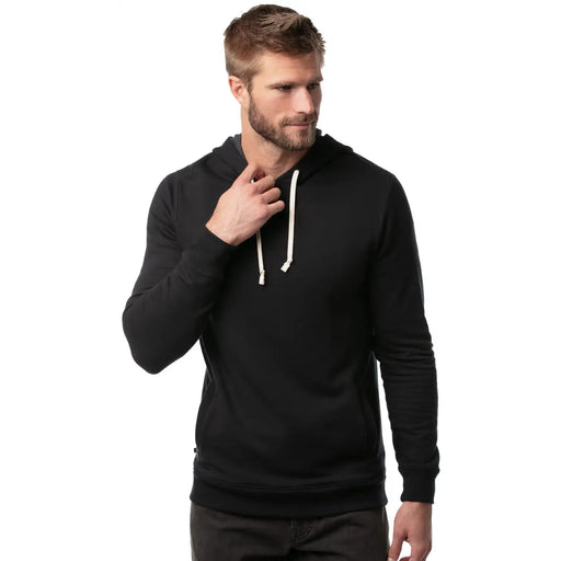 TravisMathew Cloud Mens Hoodie - Black 0blk/XXL