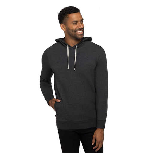 TravisMathew Cloud Mens Hoodie - Hthr Black 0hbl/XXL