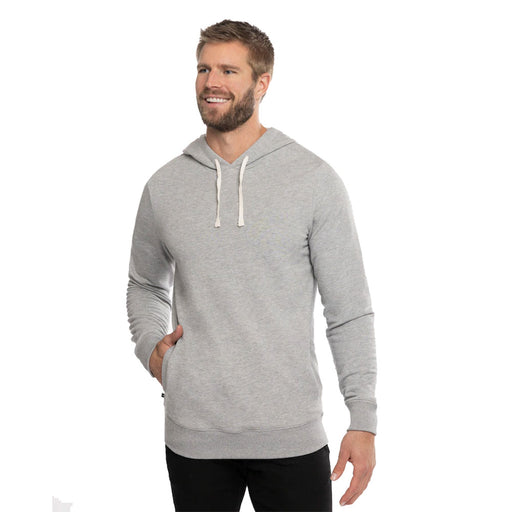 TravisMathew Cloud Mens Hoodie - Hthr Grey 9hgr/XXL