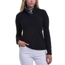 Load image into Gallery viewer, Fairway&amp;Greene Kate Old School Wmn Golf Sweatshirt - Black/XL
 - 1