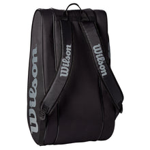 Load image into Gallery viewer, WIlson Rak Pak Black Pickelball Bag
 - 2