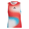 Adidas Match White Red Sky Girls Tennis Tank Top