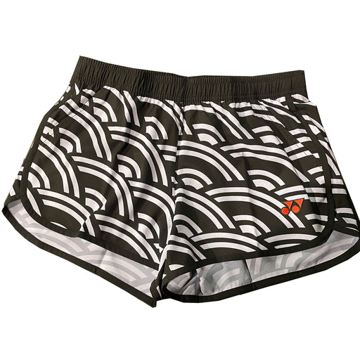 Yonex Practice Womens Tennis Shorts - Black White Bkw/L