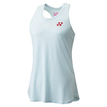 Load image into Gallery viewer, Yonex Practice Womens Tennis Tank Top - White W/L
 - 3