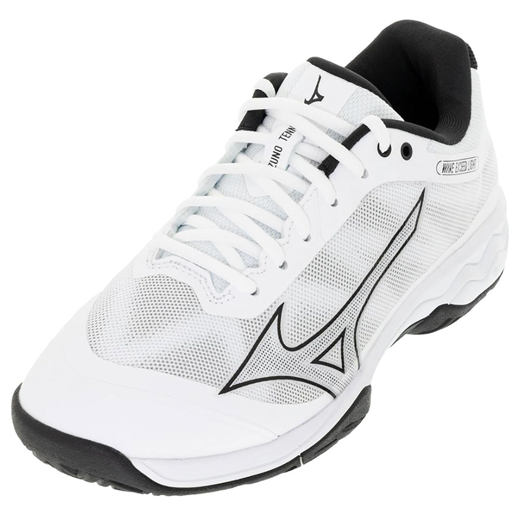 Mizuno Wave Exceed Light AC Mens Tennis Shoes - WHT/BLK 0090/D Medium/13.0