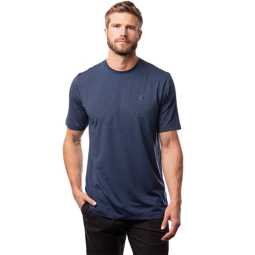 TravisMathew Scenic Vista Mens T-Shirt - Hthr Navy 4hnv/XXL