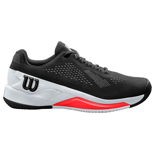 Wilson Rush Pro 4.0 Mens Tennis Shoes - Bk/Wt/Poppy Red/D Medium/14.0