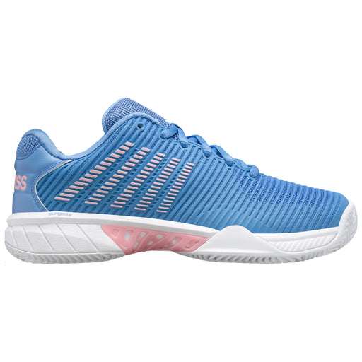 K-Swiss Hypercourt Express 2 Wmns Tennis Shoe clay - SLVR LK BLU 454/B Medium/10.0