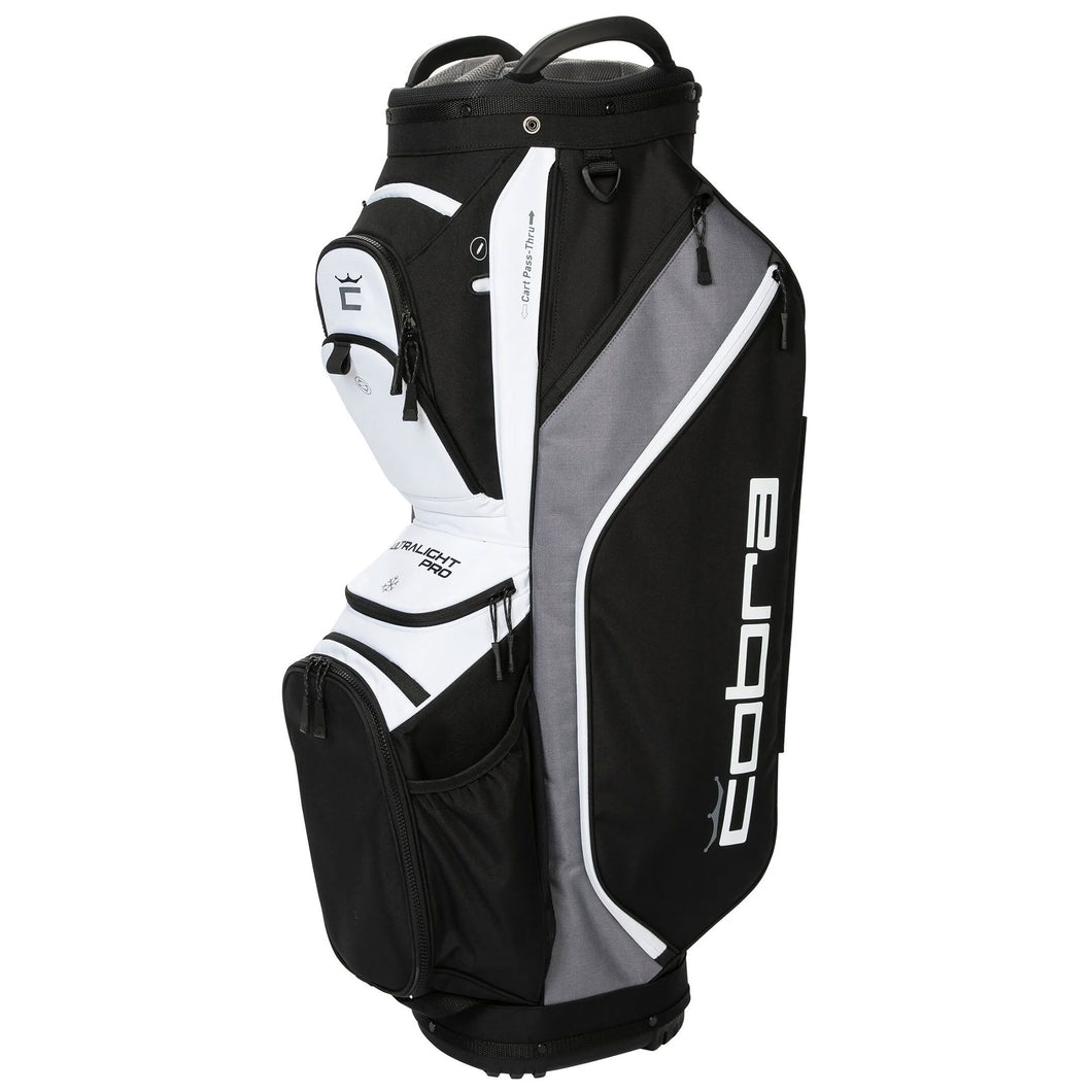 Cobra Ultralight Pro Golf Cart Bag - Black/White