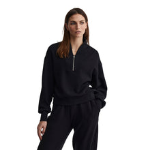 Load image into Gallery viewer, Varley Davidson Womens Half Zip Sweatshirt - Black/XL
 - 1