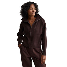 Load image into Gallery viewer, Varley Carmen Knit Womens Jacket - Coffee Bean/M
 - 1