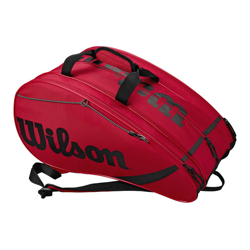 Wilson Rak Pak Red and Black Pickleball Bag - Red/Black