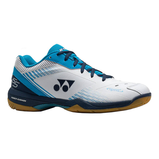 Yonex Power Cushion 65 Z3 Mens Indoor Court Shoes - Wht/Ocean Blue/D Medium/13.0