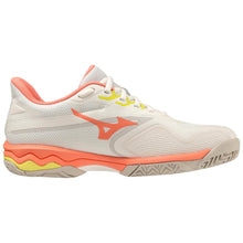 Load image into Gallery viewer, Mizuno Wave Exceed Light 2 AC Womens Tennis Shoes - Snow Wht/Coral/B Medium/10.0
 - 6