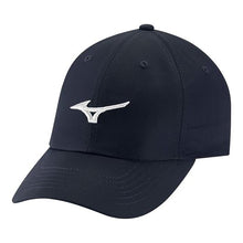 Load image into Gallery viewer, Mizuno Tour Adjustable Lightweight Hat - Navy/White/One Size
 - 6