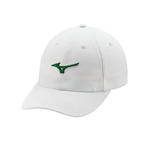 Load image into Gallery viewer, Mizuno Tour Adjustable Lightweight Hat - White/Green/One Size
 - 9