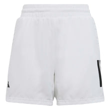 Load image into Gallery viewer, Adidas Club 3-Stripes Boys Tennis Shorts - WHITE 100/XL
 - 4