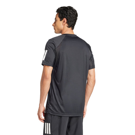 Adidas Club 3 Stripes Mens Tennis Shirt