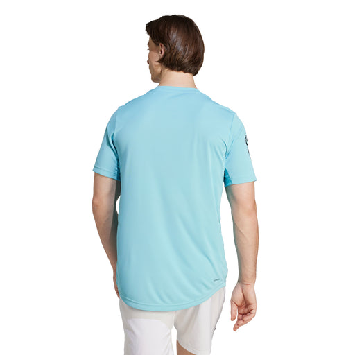 Adidas Club 3 Stripes Mens Tennis Shirt