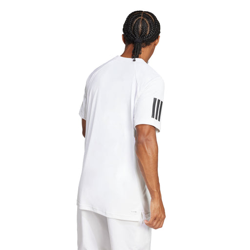 Adidas Club 3 Stripes Mens Tennis Shirt