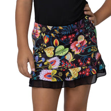 Load image into Gallery viewer, Sofibella UV Girls Ruffle 11in Girls Tennis Skirt - Encanto/L
 - 8