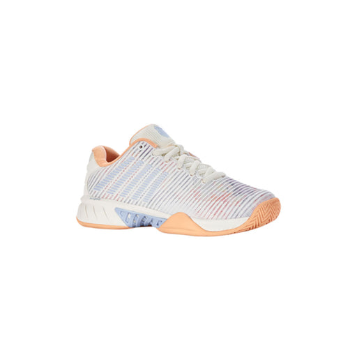 K-Swiss Hypercourt Express 2 Womens Tennis Shoes - White/Peach/Hea/B Medium/11.0