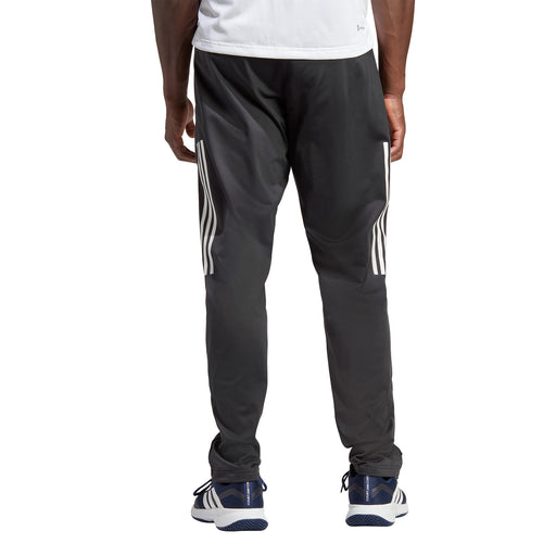 Adidas 3 Stripe Knit Black Mens Tennis Pants 1