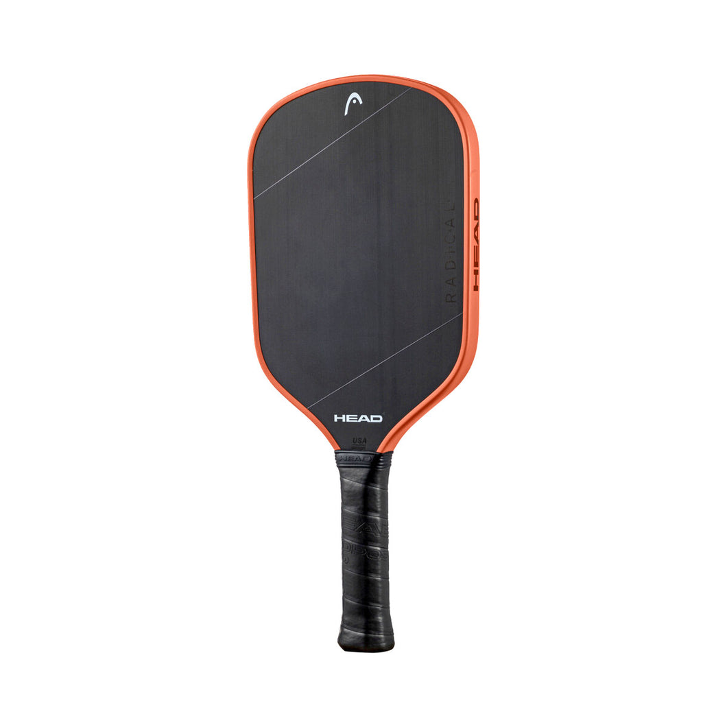 Head Radical Tour EX Raw Pickleball Paddle - Black/Red/4 1/8/8.1 OZ