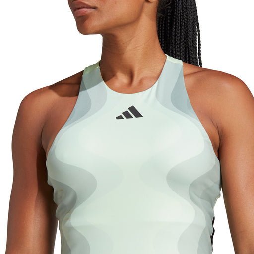 Adidas Y-Tank Pro Semi Green Womens Tennis Tank