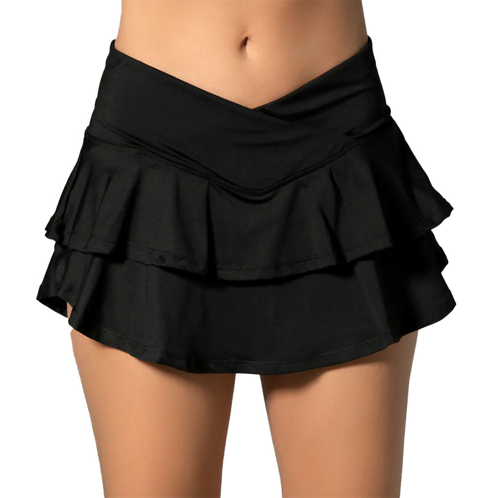 DUC Elevate Womens Tennis Skirt - Black/XXL