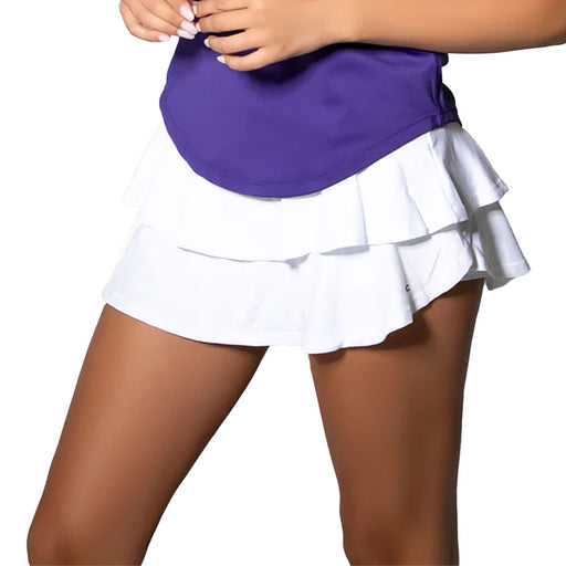 DUC Elevate Womens Tennis Skirt - White/XXL