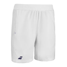 Load image into Gallery viewer, Babolat Play Boys Tennis Shorts - White/12-14
 - 5