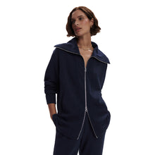 Load image into Gallery viewer, Varley Raleigh Womens Zip Through Jacket - Navy/M
 - 3