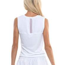 Load image into Gallery viewer, Lucky in Love Twist Front Womens Tennis Tank Top
 - 12