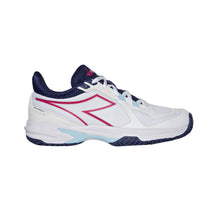 Load image into Gallery viewer, Diadora Trofeo 2 AG W Pickleball Shoes 2023 - White/Blue/Pink/B Medium/11.0
 - 6