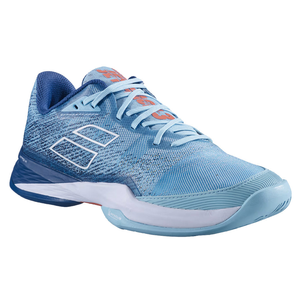 Babolat Jet Mach 3 All Court Mens Tennis Shoes 1 - Angel Blue/2E WIDE/14.0