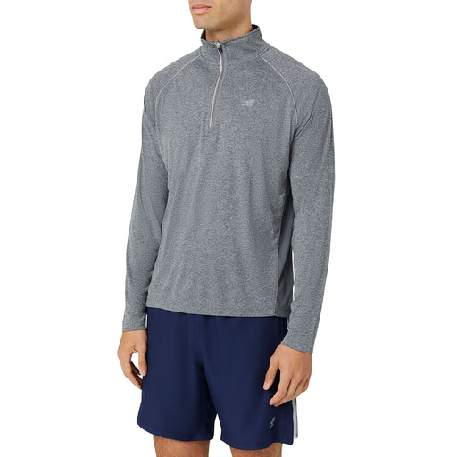 FILA Pickleball Mens 1/4 Zip Pullover - VARSITY HTR 289/XXL