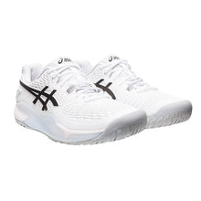 Load image into Gallery viewer, Asics GEL Resolution 9 Mens Tennis Shoes - White/Black/D Medium/14.0
 - 23