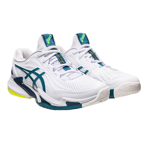 Asics Court FF 3 Mens Tennis Shoes 2023 - White/Gris Blue/D Medium/13.0