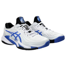 Load image into Gallery viewer, Asics Court FF 3 Mens Tennis Shoes 2023 - White/Sapphire/D Medium/13.0
 - 22