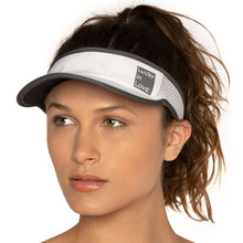 Load image into Gallery viewer, Lucky In Love Lucky Logo Womens Visor - WHITE 110/One Size
 - 8